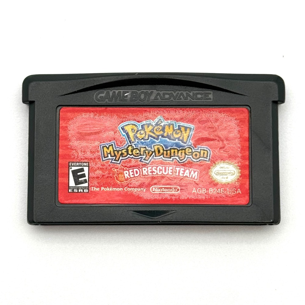 Pokémon Mystery Dungeon Red Rescue Team Game Boy Advance GBA Cartridge